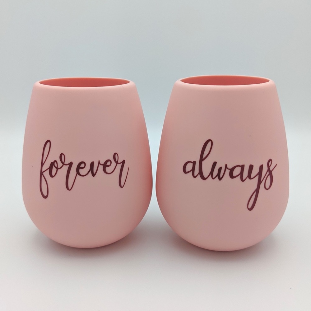 Forever and Always STICKERS | No Wine Glasses